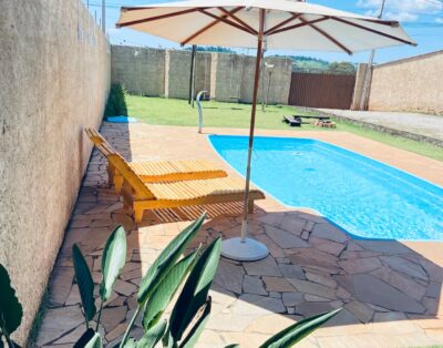 Chácara familiar com conforto e tranquilidade